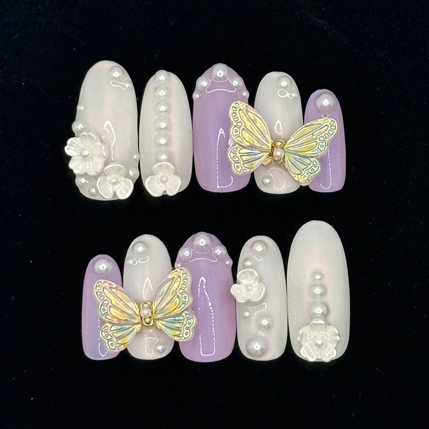 Pink Flower Butterfly