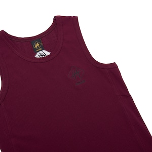 LC丨ORIGNAL FULL LOGO TANKTOP(WINE RED×BLACK)