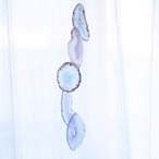 Water Blue - アゲートヒーリングチャイム / Agate Sun Catcher Wind Chime 303