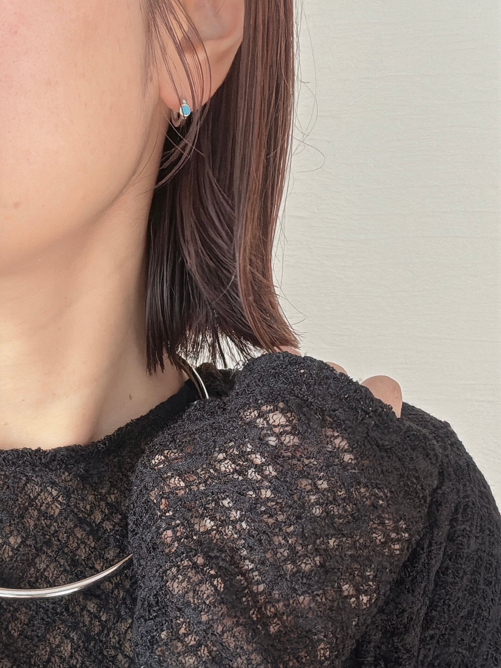 ターコイズミニピアス | joie