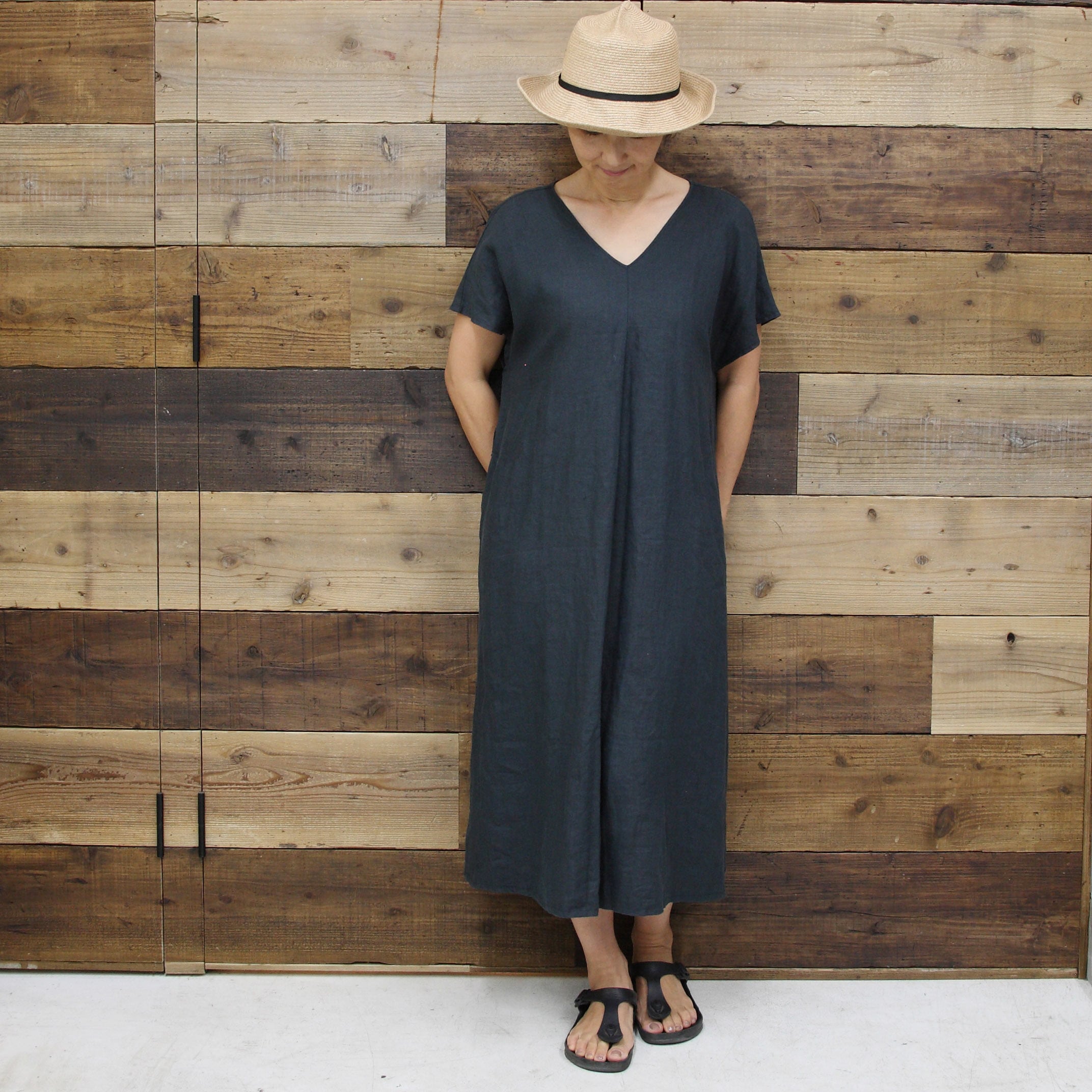 大人 半袖ワンピース