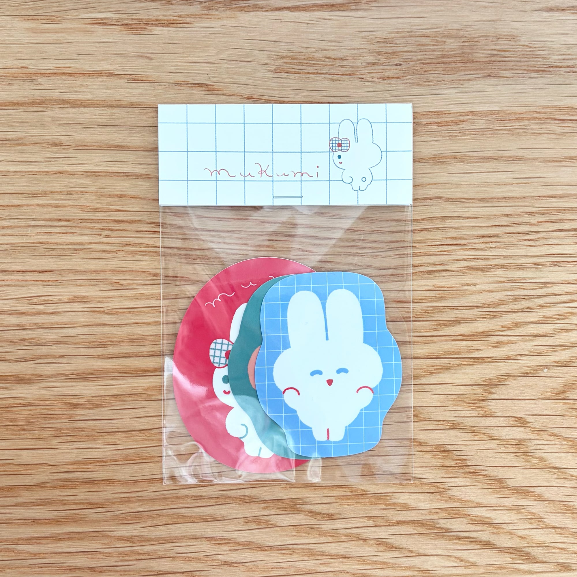 むくみちゃんステッカーセット1