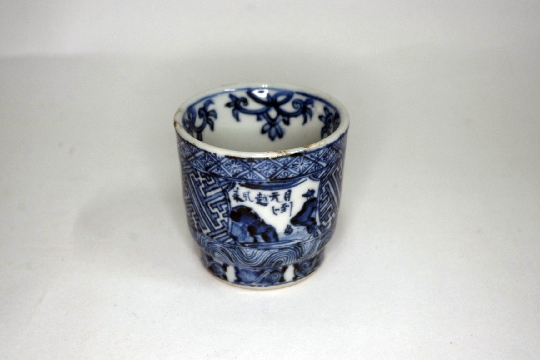 九谷焼 赤絵金彩煎茶碗 5客 明治時代 | 中信木村美術店