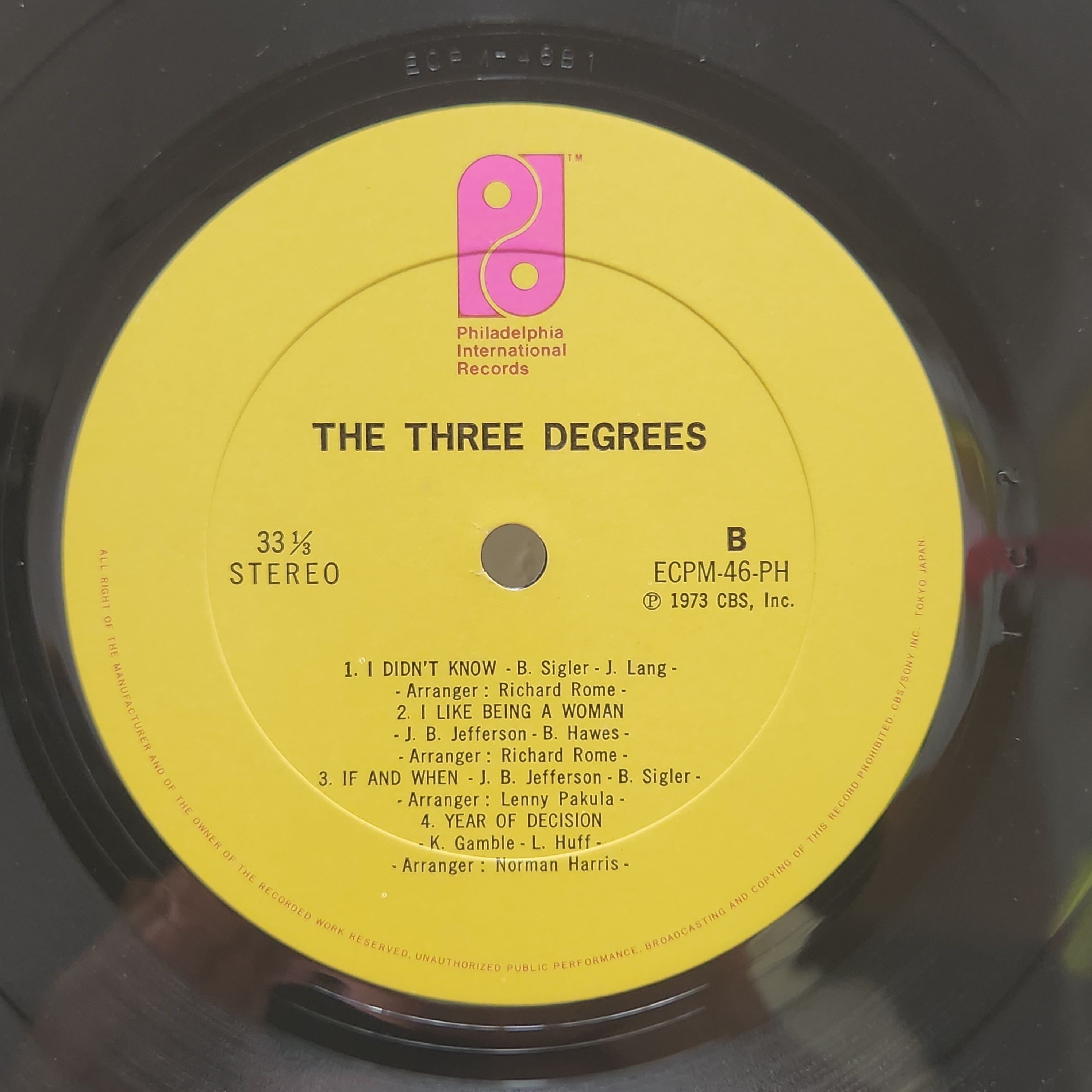 The Three Degrees / The Three Degrees [ECPM-46-PH] - 画像4