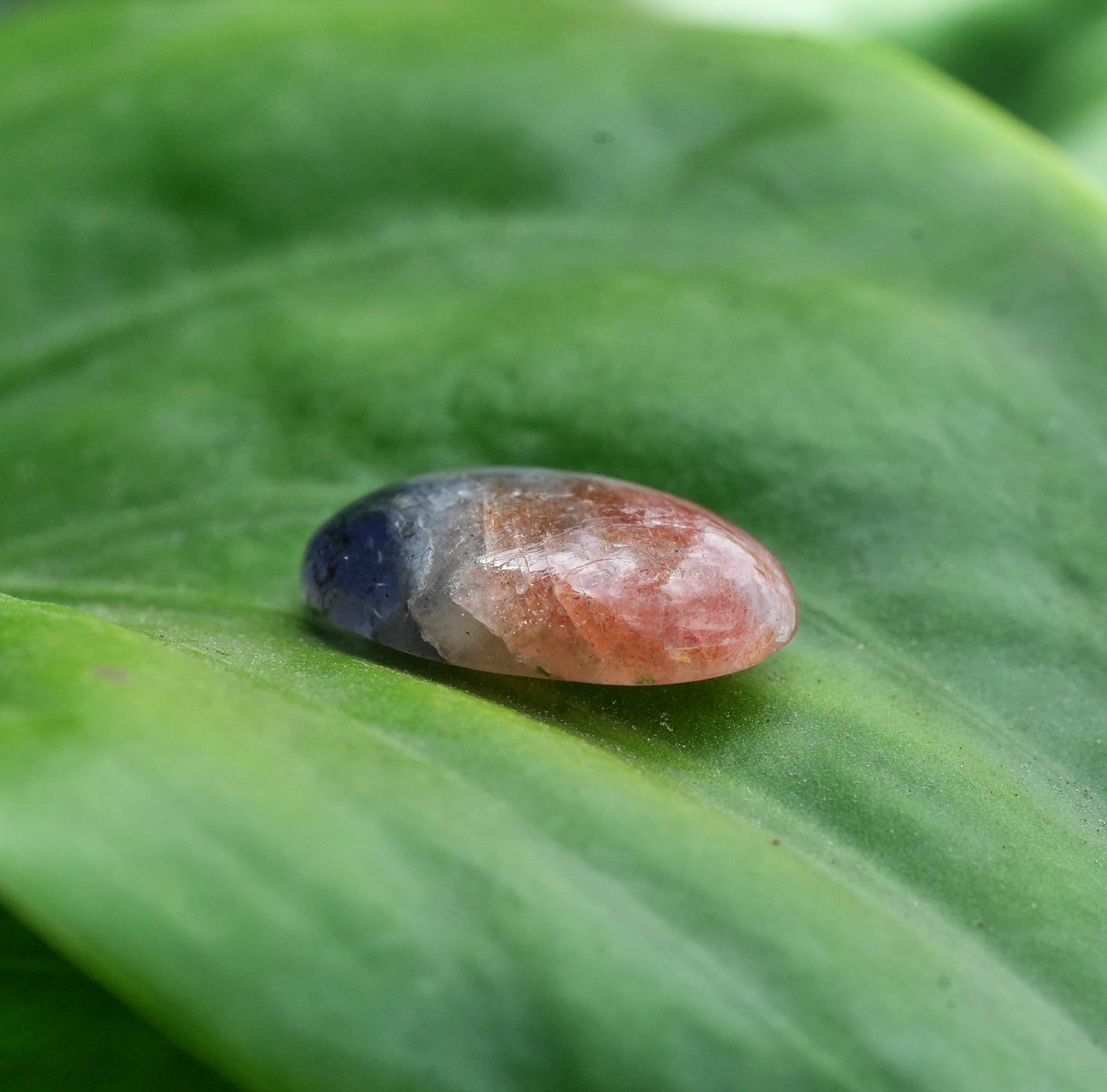 高品質☆アイオライトサンストーン s1577 | Funky garuda Stone