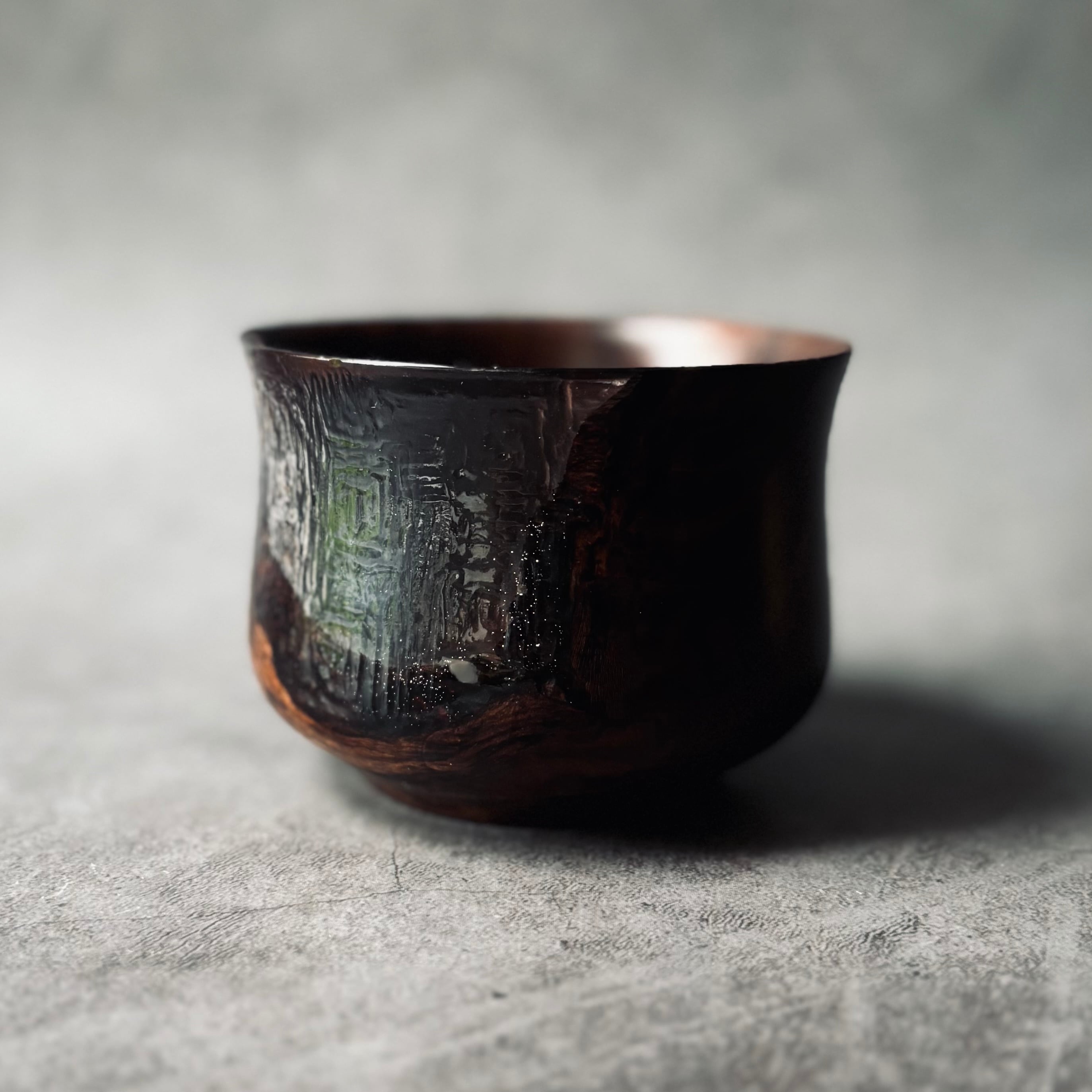 ウォルナット×レジン WALNUT Resin CUP - WR12