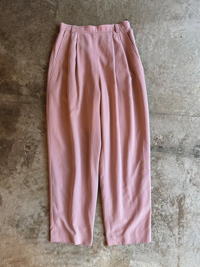 peach skin pants