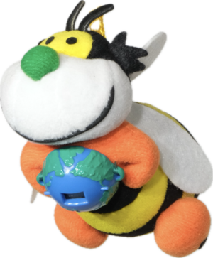 Old Stuffed Toy: Bee