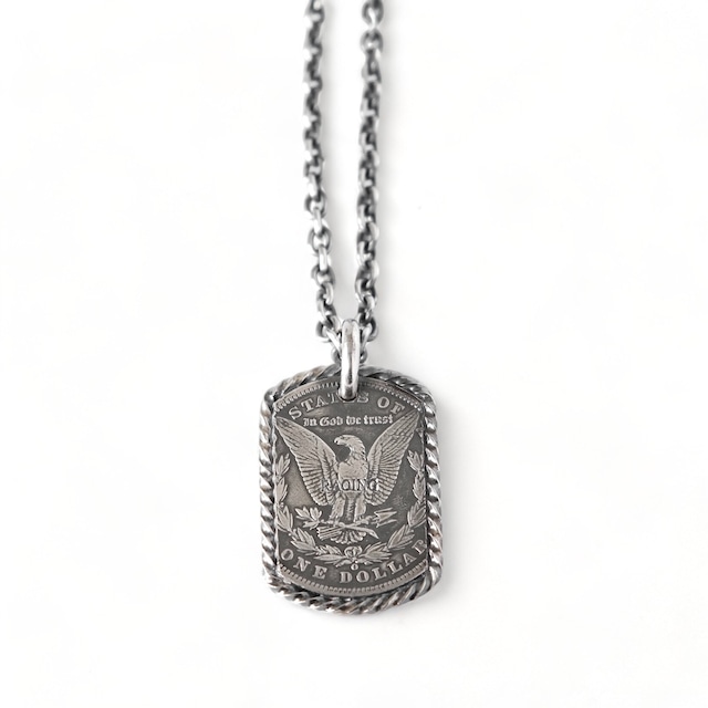 Morgan  Dollar ID Pendant【Eagle】