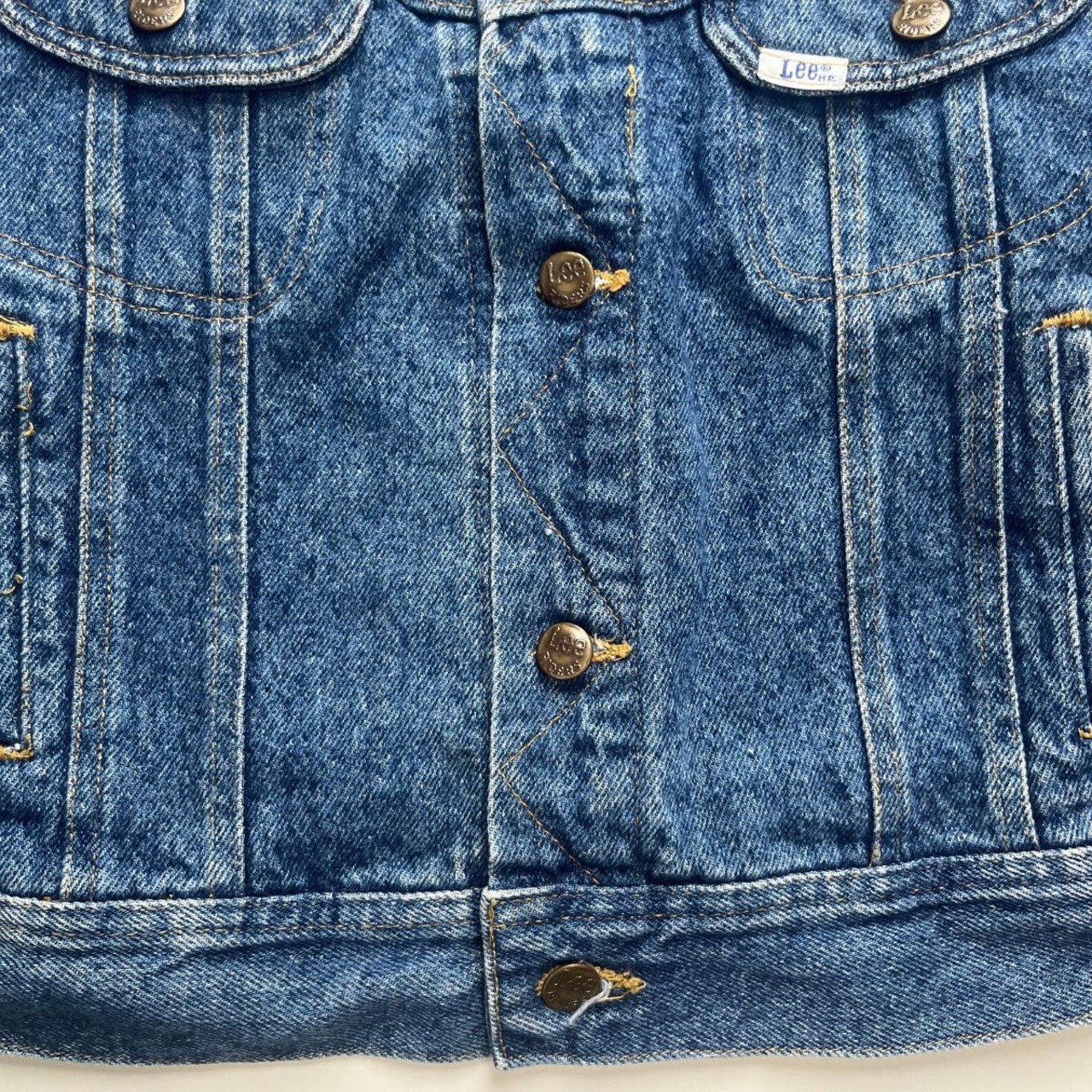 ＜VINTAGE＞Adult Lee Denim Jacket sizeS (2610JK01)｜アダルト リー ヴィンテージ デニムジャケット - 5