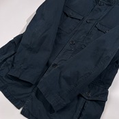 PAL ZILERI パルジレリ サファリ ジャケット サイズ 50 /ネイビー/イタリア製/ビンテージ