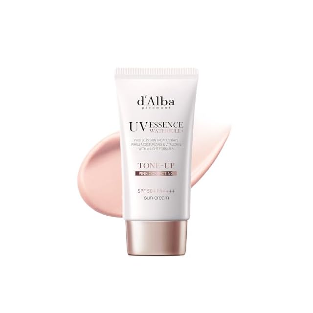 ダルバ(d'Alba) トーンアップ UVエッセンス サンクリーム - SPF50+/