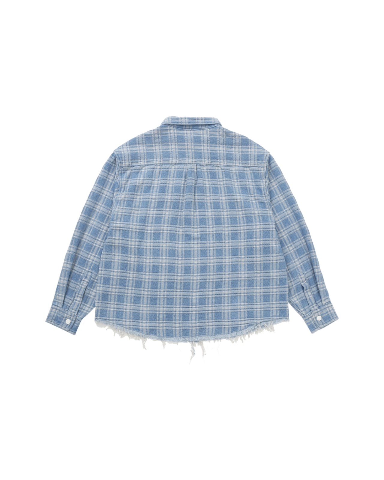 【#Re:room】CHECK DENIM SHIRTS JACKET［REJ148］