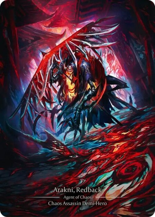 HNT006【EN】『CF』【Chaos Assassin】赤背蜘蛛のアラクニ/Arakni, Redback 画像