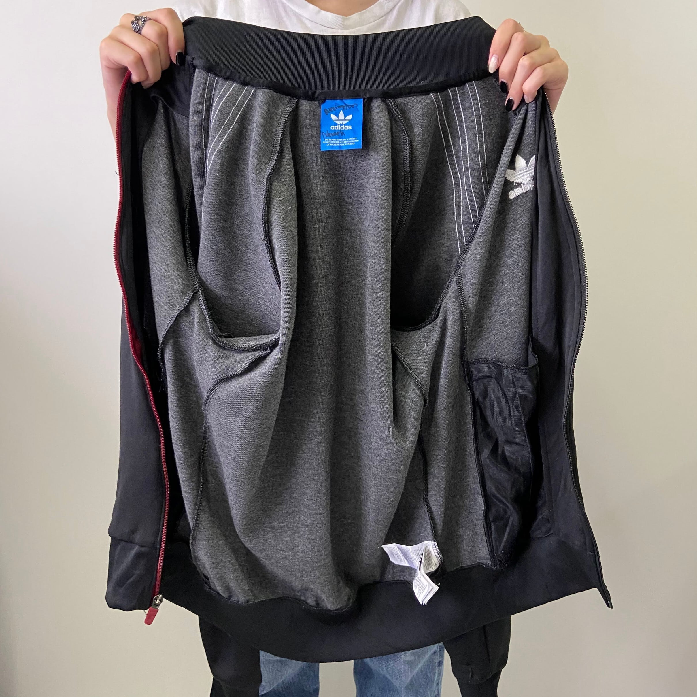 adidas アディダス ジャージ トレフォイル ロゴ刺繍トラック ジャージ