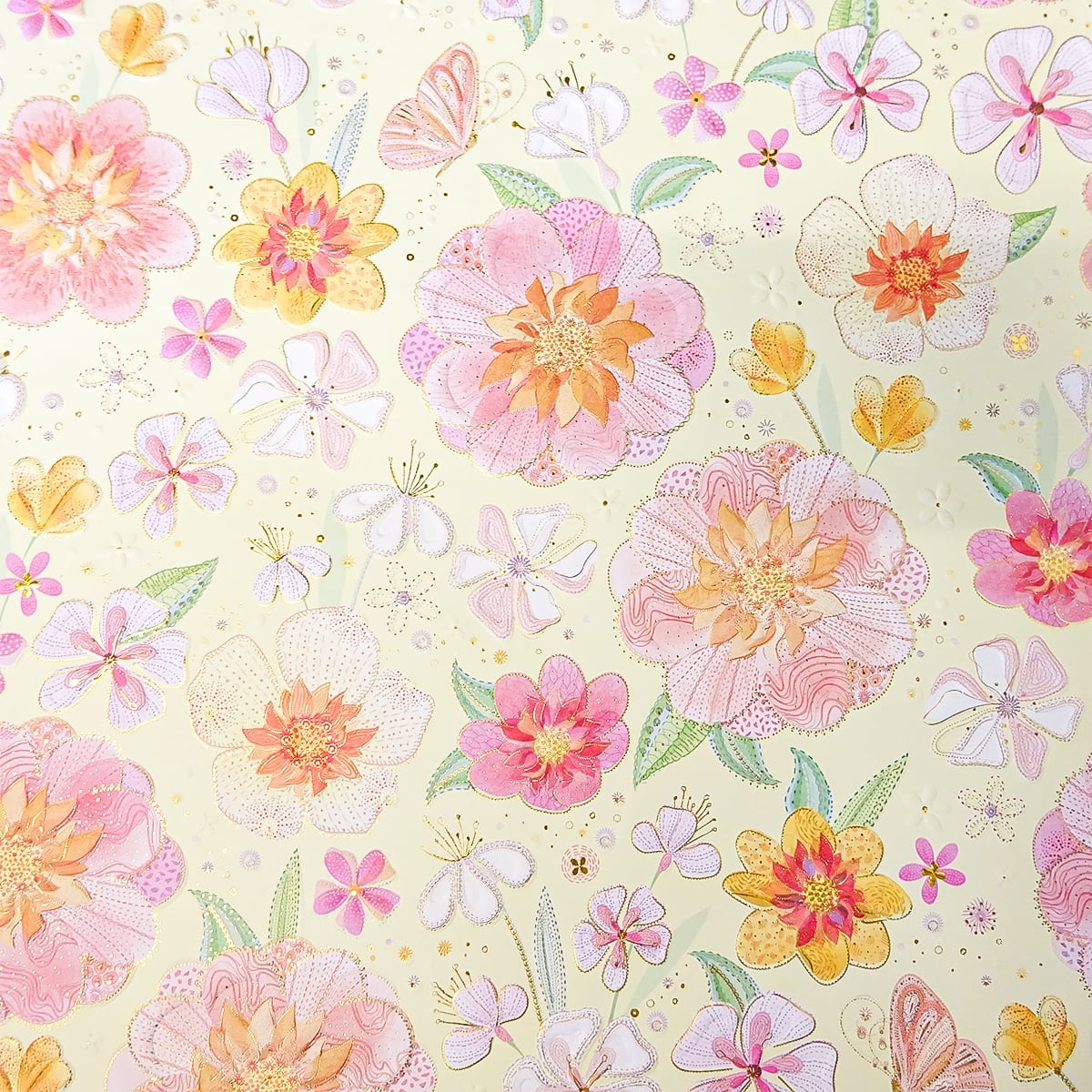 装飾紙 ペーパー TURNOWSKY GW10518Y 約50x70cm