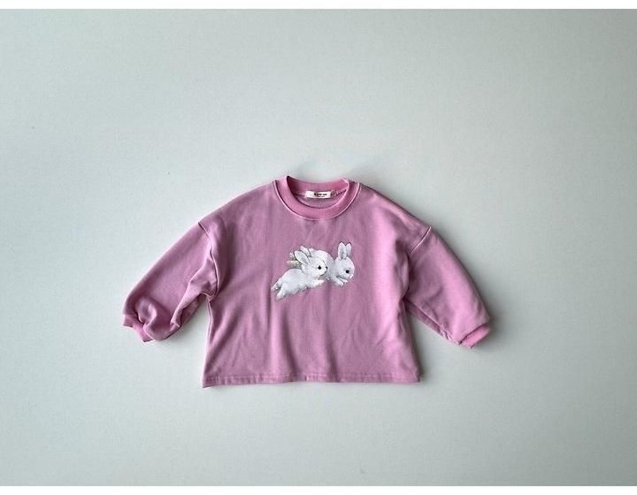 ルプティモ / le petit mo / うさぎオーバーTシャツ / 韓国子供服 / キッズ / 26winter〖取寄〗*XS~XL*