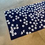 TENUGUI VERSION 伝統工芸 手ぬぐい桜吹雪 sakura NAVY