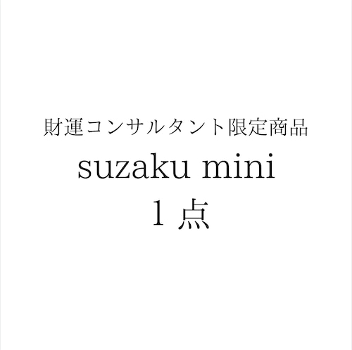 プロ限定商品　suzaku mini１個