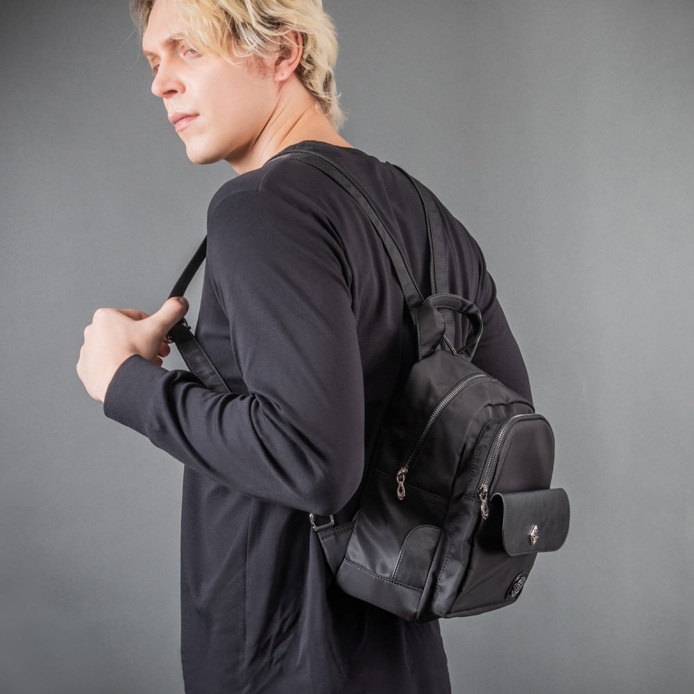 防水生地ミニリュック ACBG0041 Waterproof fabric mini backpack