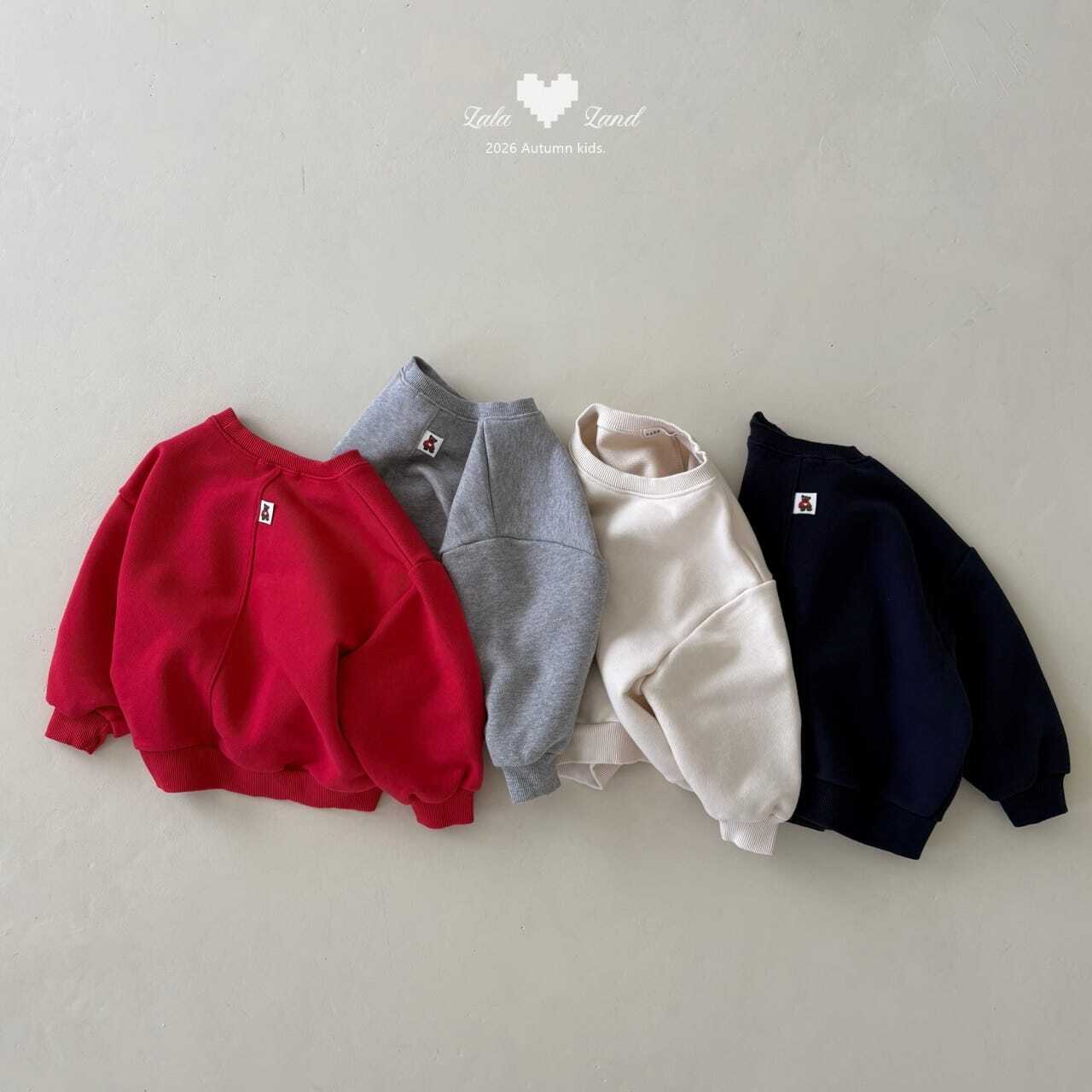 【予約】LALA LAND Round cut sweatshirt