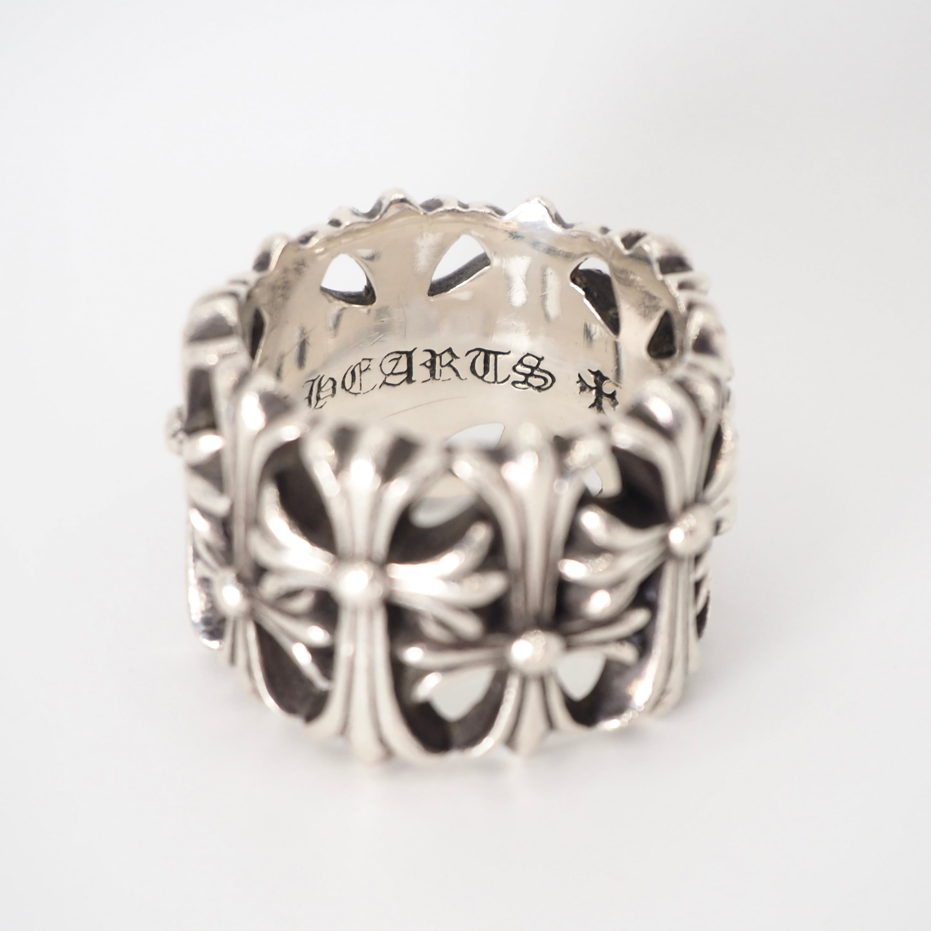chrome hearts セメタリークロスリング 14号 原本付き CHROME HEARTS 約14号 セメタリークロス リング シルバー925 クロム
