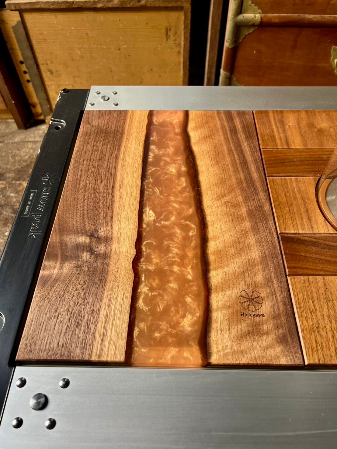 IGT用天板(ハンターグリーン)1ユニットサイズ IGT用River天板(ハンターグリーン)1ユニットサイズ ローテーブル