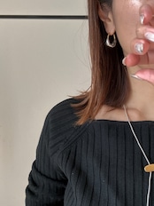 balance bar long necklace