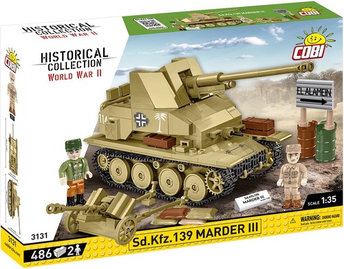 COBI #3131 Marder III (対戦車自走砲 マルダーIII)