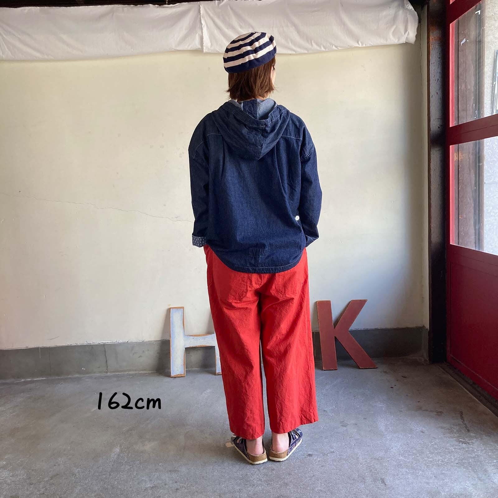 フードデッキシャツ HAYATE CCBY DUTY WEAR /デニムシャツ 61S70