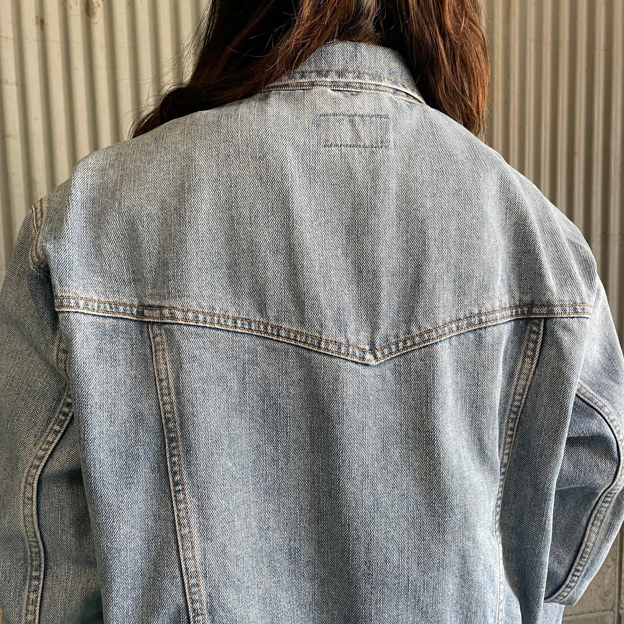 80年代〜90年代 Wrangler ラングラー デニムジャケット メンズM 古着 G 