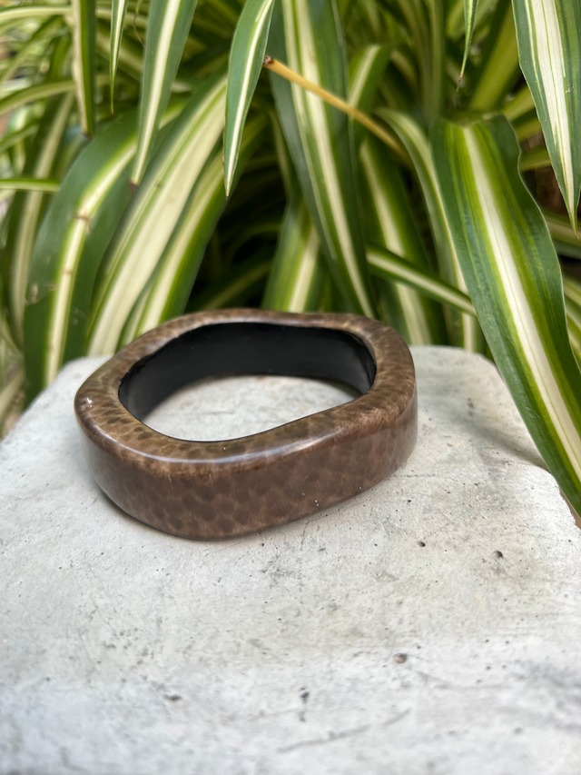 Vintage brown  snake bangle ( ヴィンテージ ブラウン スネーク バングル )