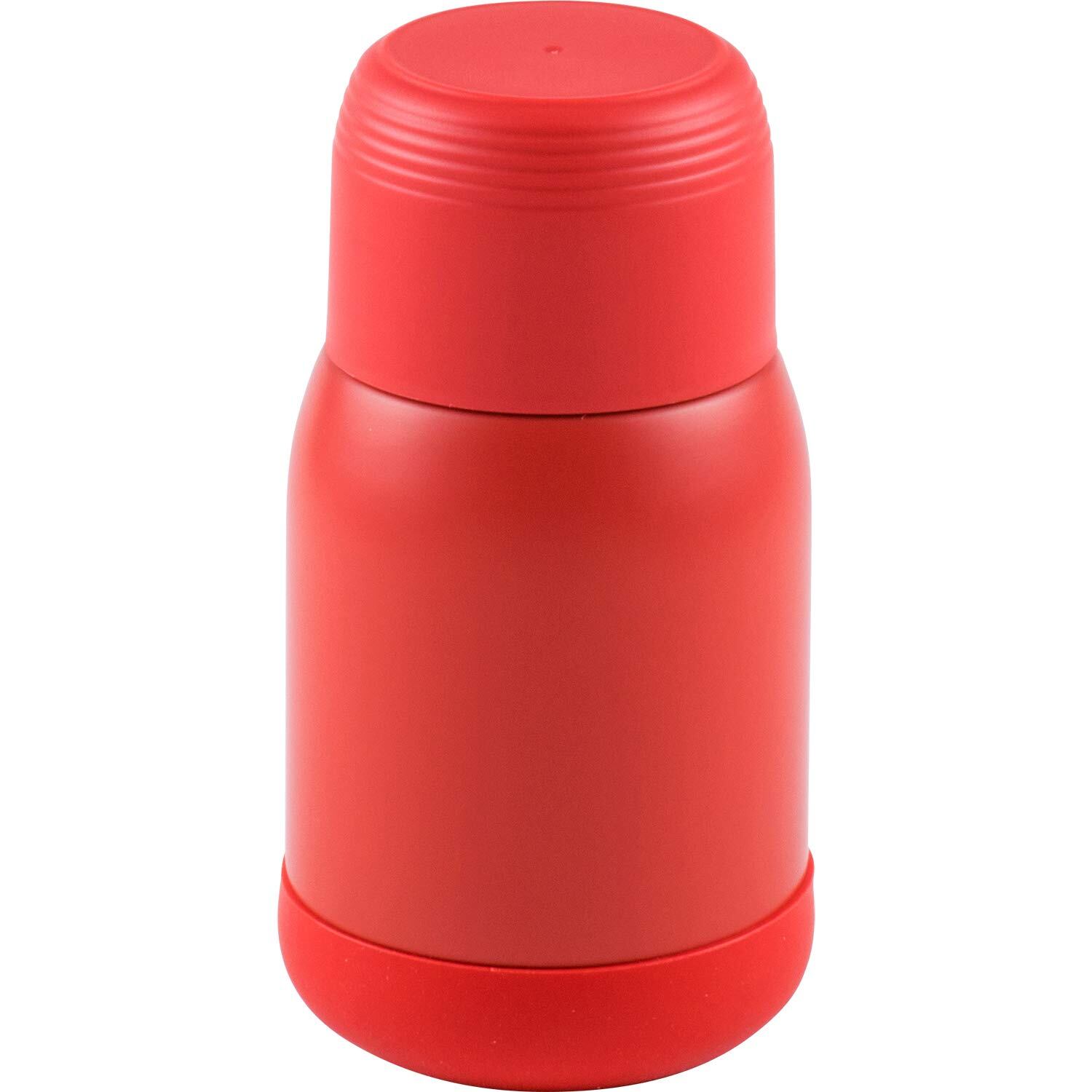 【在庫処分】和平フレイズ ミニ 水筒 マグボトル レッド 180ml 2WAYボトル コップ付き 直飲み 真空断熱ボトル スミニ RH-1489