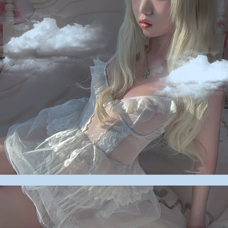 [2color] Antique doll lingerie #L09