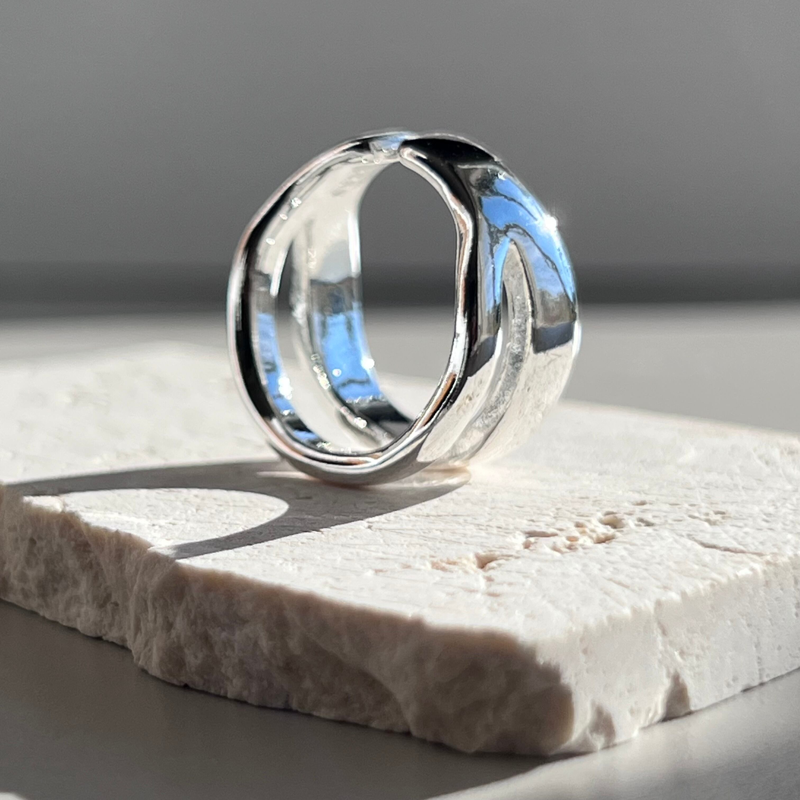 ダブルラインリング silver925 R0718 | Silver925 Accessoryshop