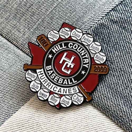 【Good】『HILL COUNTRY BASEBALL』 ピンバッジ