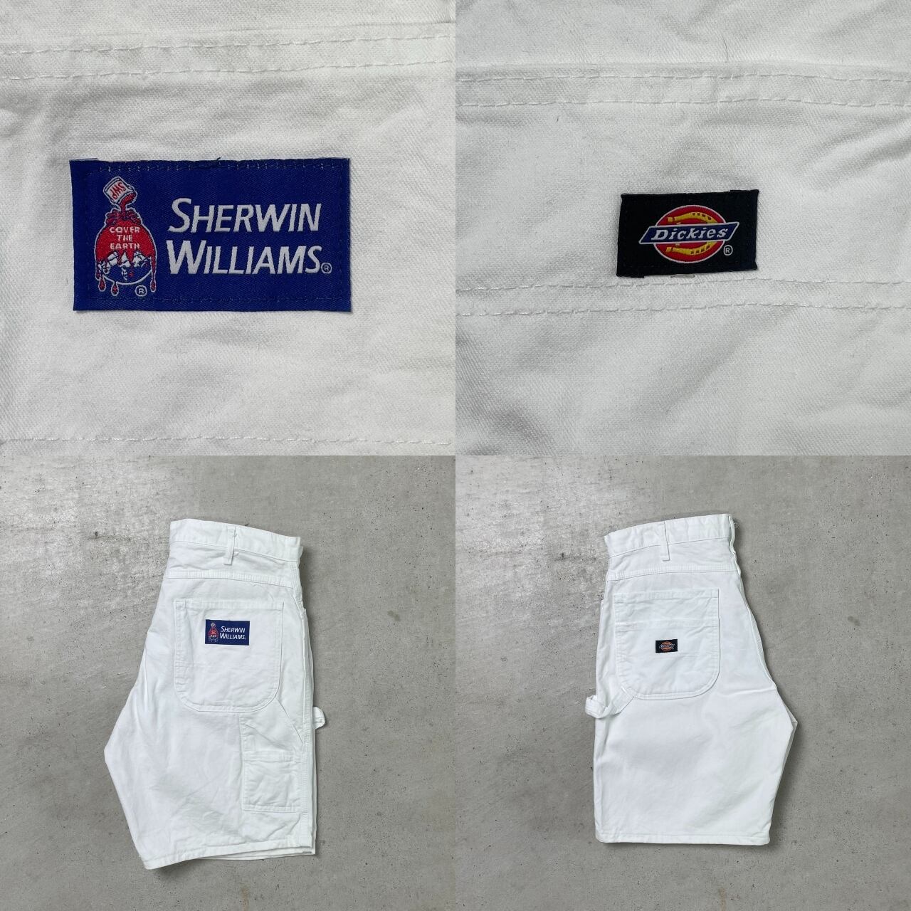 Dickies ディッキーズ ワークショーツ ペインターショーツ 企業ロゴ