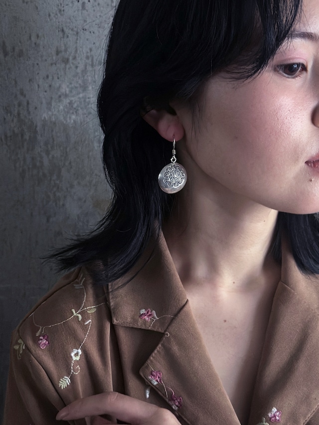 Karen tribe／Silver pierce (ER2-E01)