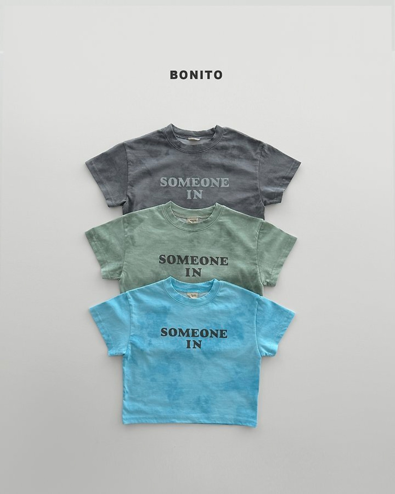 【取寄/韓国直送】BONITO 26/SM water dyeTシャツ｜夏服｜韓国子供服