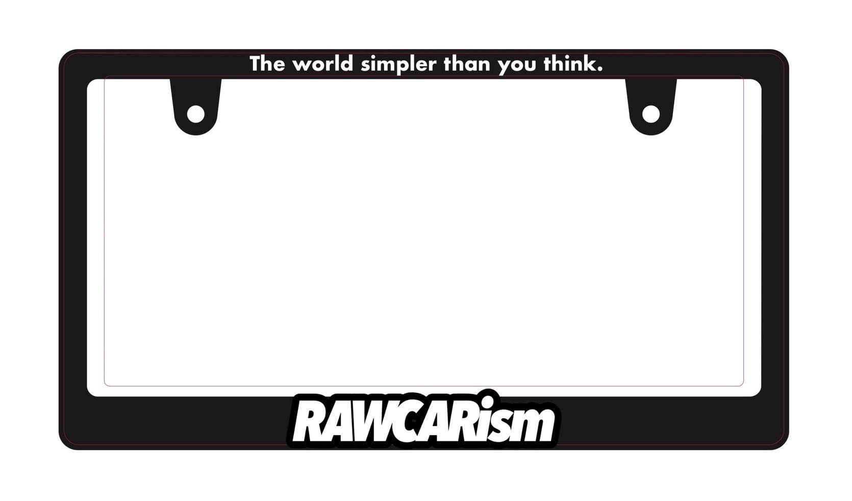 まるポン RAWCARism License plate flame | PAY ID