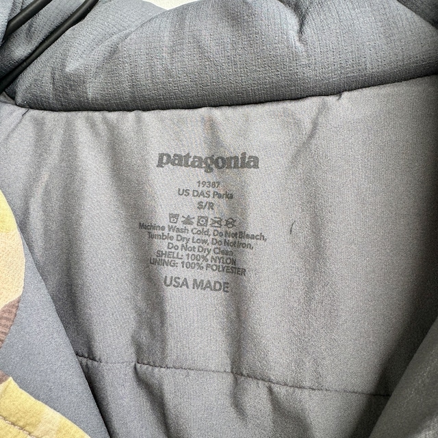 パタゴニア DASパーカー ロストアロー MARS PCU Patagonia DAS Parka Lost Arrow 画像8