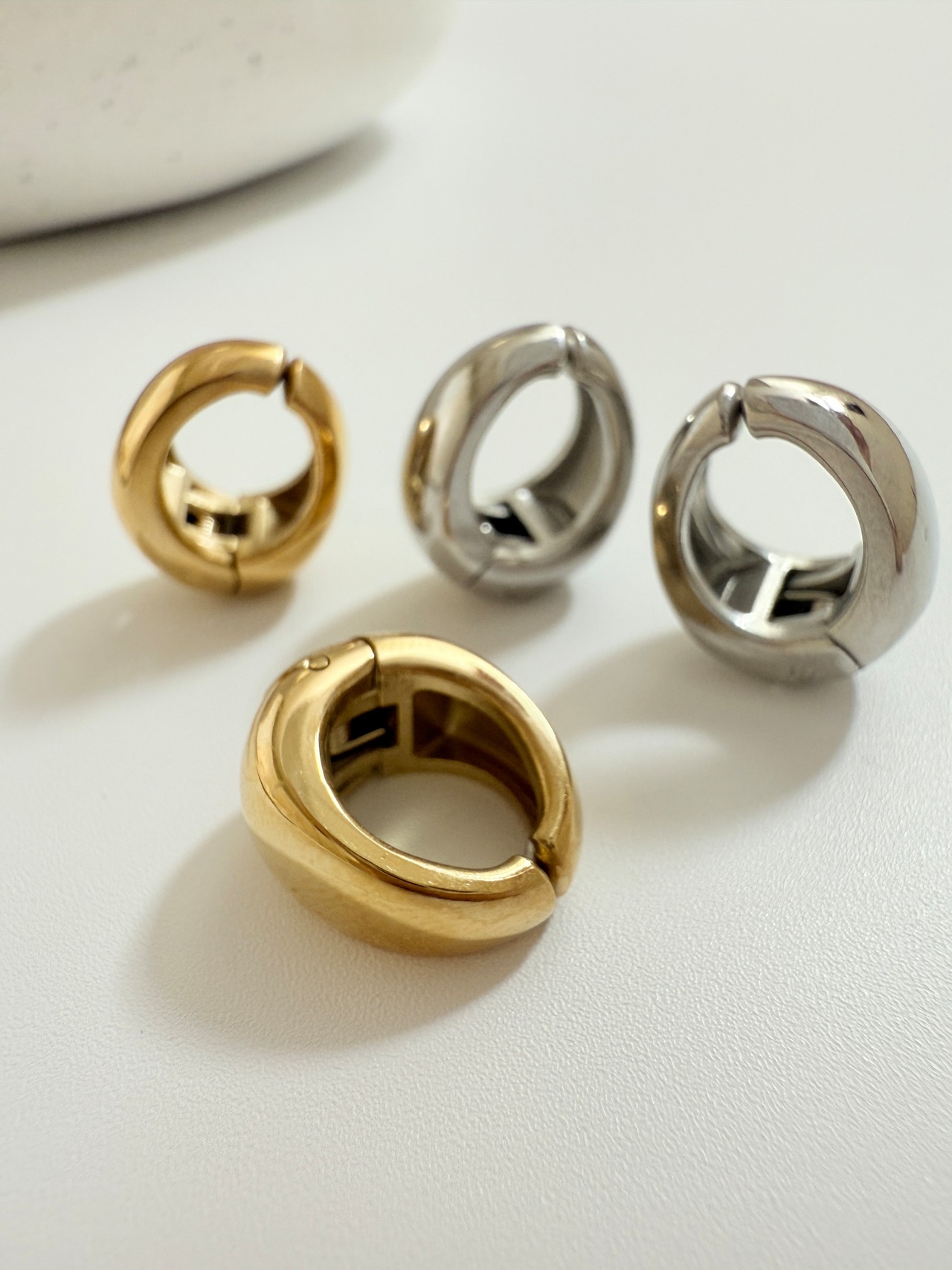Drop Hoop Earring
