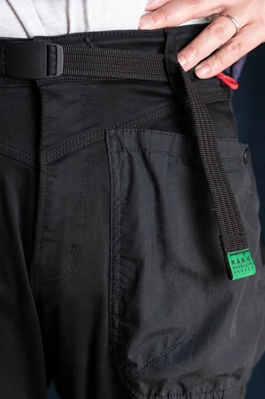 H.A.K.U LOW CLOTCH SKINNY2 BLACK Mサイズ HKS115 NANGA×H.A.K.U LOW CLOTCH SKINNY2 | H.A.K.U MOUNTAIN SUPPLY