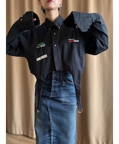 garter belt design remake work shirt-4502-1