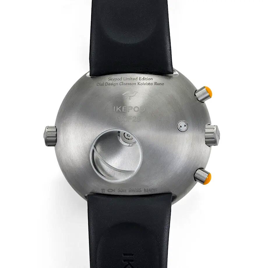 【IKEPOD アイクポッド】世界限定25本 SKYPOD Limited Edition スカイポッド（ブラック）／国内正規品 腕時計