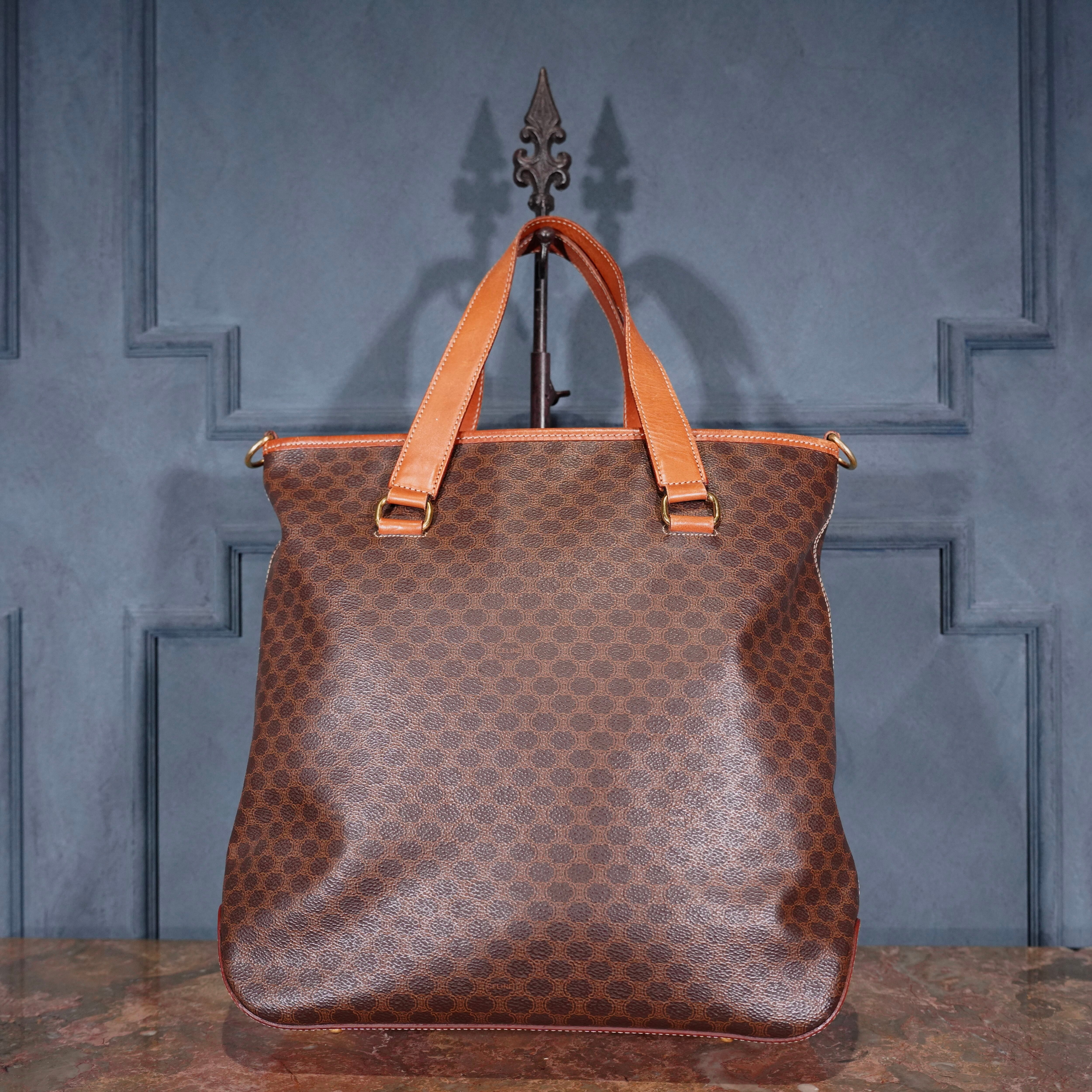 CELINE トートバッグ マカダム柄 オールドセリーヌ 【公式通販】 CELINE トートバッグ マカダム柄 オールドセリーヌ 【公式通販】