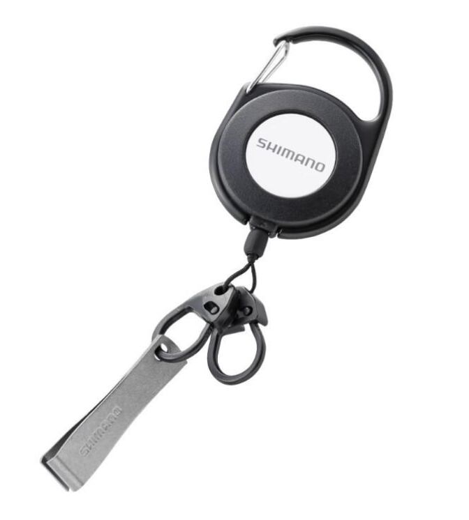 カラビナリール ラインカッター付 ホワイト UH-203W