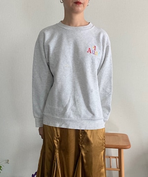 【送料無料】90's No,1 aunt gray sweatshirt