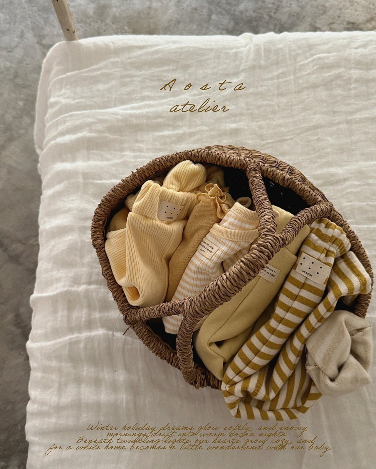 【Aosta】 モダンティ／イエロー（70–110cm）2025冬 - 5