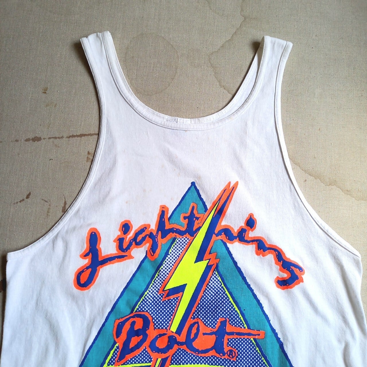 90s LIGHTNING BOLT タンクトップ Mサイズ アメリカ製 | hedonist store